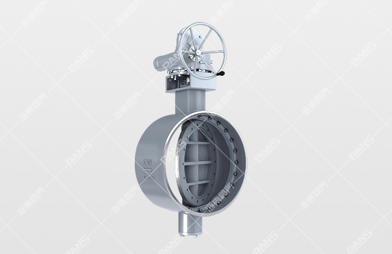 All metal bi directional pressure butterfly valve